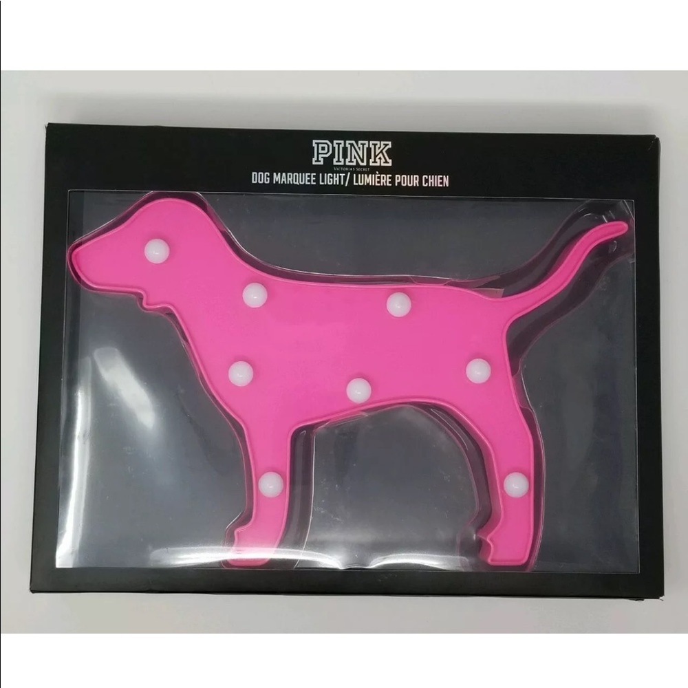 Victoria's Secret PINK Dog Marquee Lights NEW - Picture 2 of 8